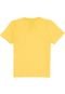 Camiseta Colcci Kids Infantil Lisa Amarela - Marca Colcci Kids