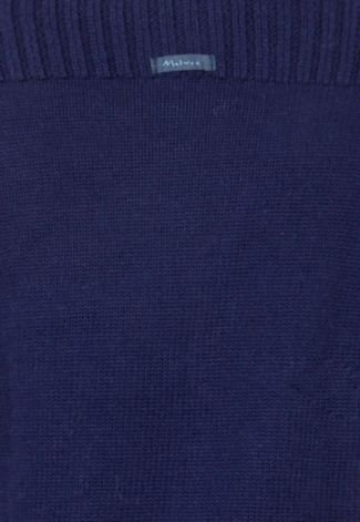 Blusa Malwee Canelada Azul
