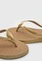 Chinelo Colcci Tira Com Glitter Dourado - Marca Colcci