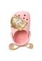 Papete Plugt Babuche Baby Coruja Metalizado Rosa - Marca Plugt