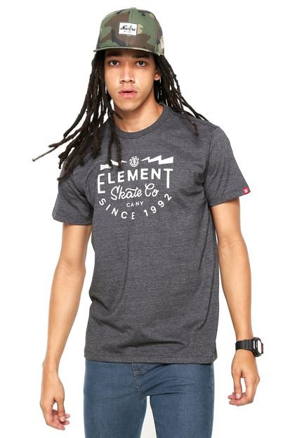 Camiseta Element Skate Co Preta - Marca Element