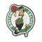 Jibbitz™ nba logotipo boston celtics unico Branco - Marca Crocs