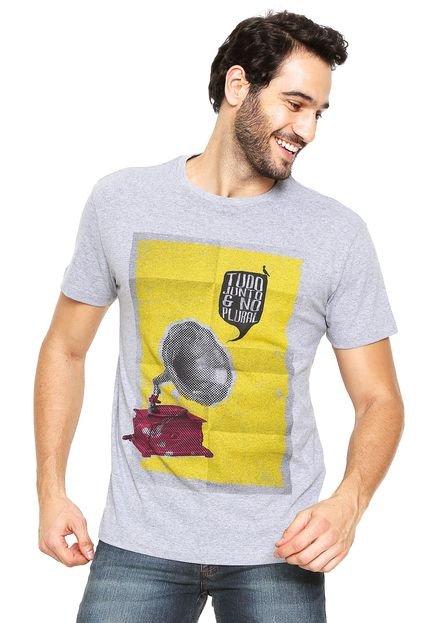Camiseta Reserva Gramoph Cinza - Marca Reserva