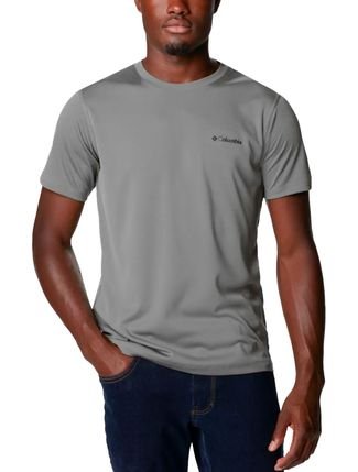 Camiseta Columbia Masculina Basic Logo Preto - HUPI