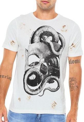 Camiseta John John Masculina Regular Snake Jungle Caqui Escuro - Compre  Agora