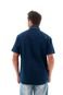 Camisa Jeans Masculina M/C Slim com Bolso - 2319 Azul - Marca ARAUTO JEANS
