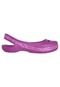 Sapatilha Crocs Genna II Hearts Flat Roxa - Marca Crocs