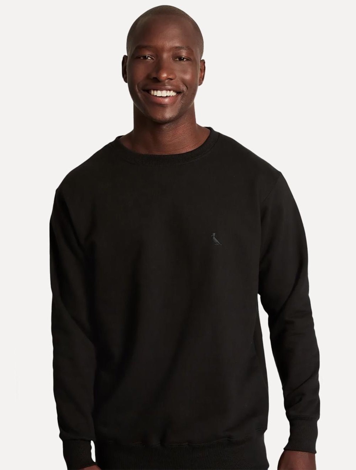 Moletom Reserva Masculino Crewneck Woodpecker Preto Incolor - Marca Reserva