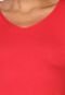 Camiseta Enfim Lisa Vermelha - Marca Enfim