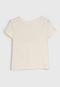 Camiseta GAP Logo Bege - Marca GAP