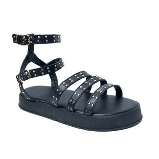 Sandália Dafiti Shoes Tiras Preta - Compre Agora