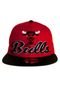 Boné New Era Script Down Chicago Bulls Vermelho - Marca New Era