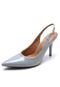 Scarpin Vizzano Slingback Azul - Marca Vizzano