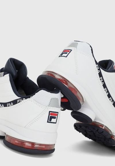 Tenis fila blanco y negro shop