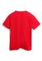 Camiseta Tricae Menino Escrita Vermelha - Marca Tricae