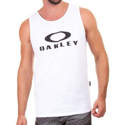 Regata Oakley Bark Tank Masculina Branco - Marca Oakley
