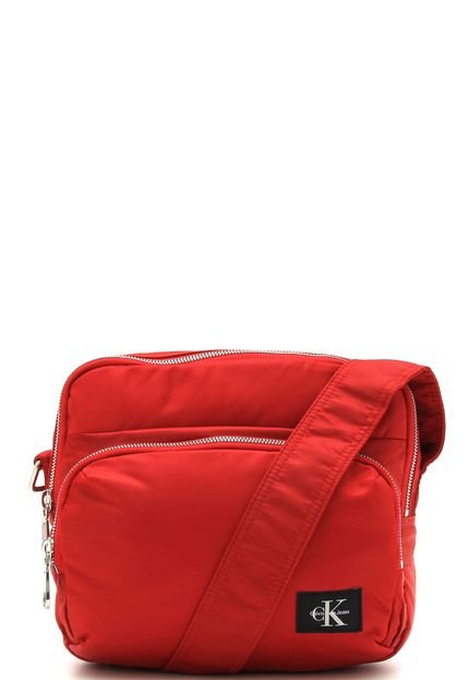 Bolsa Calvin Klein Zíper Vermelha - Marca Calvin Klein