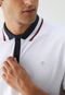 Camisa Polo Dudalina Reta Piquet Branca - Marca Dudalina