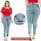 Calça Jeans Skinny Destroyed Plus Size Biotipo  - Marca Biotipo
