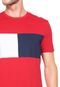 Camiseta Tommy Hilfiger Recortes Vermelha - Marca Tommy Hilfiger