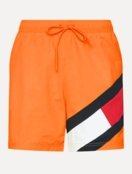 Short Tommy Hilfiger Masculino Medium Drawstring Swimwear Laranja - Marca Tommy Hilfiger