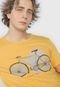 Camiseta Hering Bike Amarela - Marca Hering