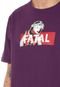 Camiseta Fatal Estampada Roxa - Marca Fatal