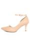 Scarpin DAFITI SHOES Fivela Nude - Marca DAFITI SHOES