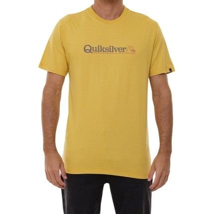 Camiseta Quiksilver New Ending Masculina Mostarda  - Marca Quiksilver