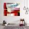 Conjunto de 4 Telas Decorativas em Canvas 83x103 Art Multicolorido - Marca Wevans