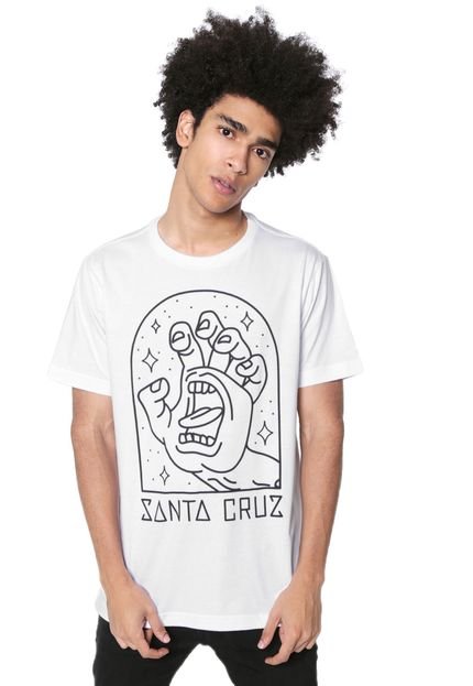 Camiseta Santa Cruz Gateway Branca - Marca Santa Cruz
