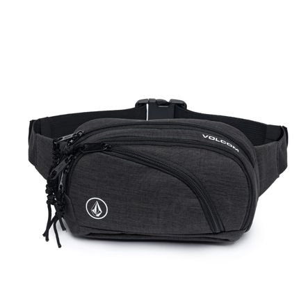 Pochete Reforçada Transversal Masculina Shoulder Bag Moderna 01 PRETO - Marca Volcom