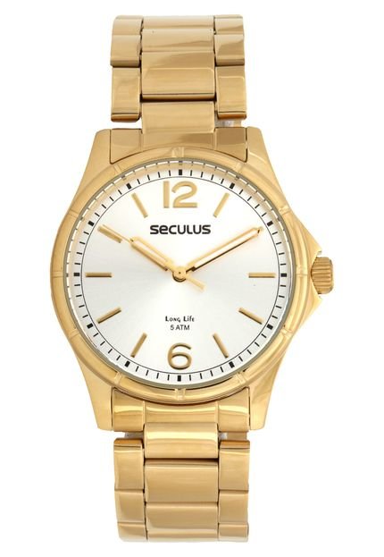 Relógio Seculus 20463LPSVDA1 Dourado - Marca Seculus