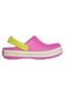 Papete Crocs Crocband Kids Neon Rosa - Marca Crocs