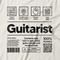 Camiseta Guitarist - Off White - Marca Studio Geek 