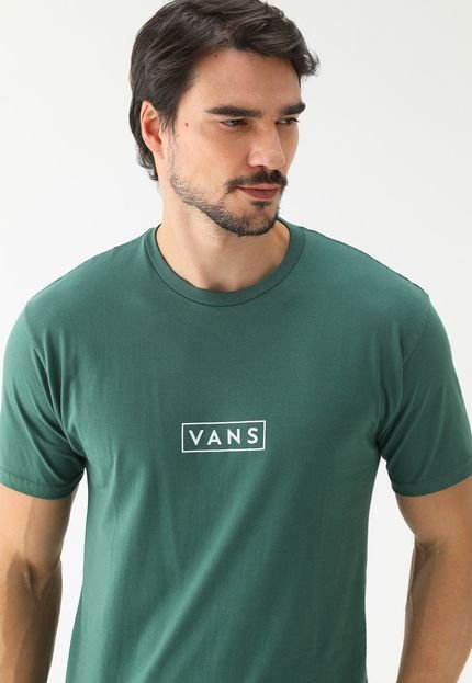 Camiseta Vans Reta Classic Easy Box Verde - Marca Vans
