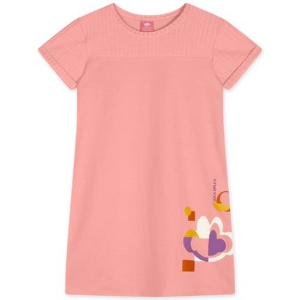 Vestido Manga Curta Infantil Feminino Lilica Ripilica - Marca Lilica Ripilica