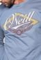 Camiseta O'Neill Lettering Azul - Marca O'Neill
