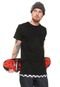 Camiseta Ride Skateboard Com Bolso Preta - Marca Ride Skateboard
