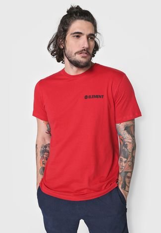 Camiseta Element Blazin Chest Vermelha