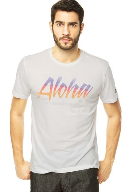 Camiseta Globe Aloha Branca - Marca Globe