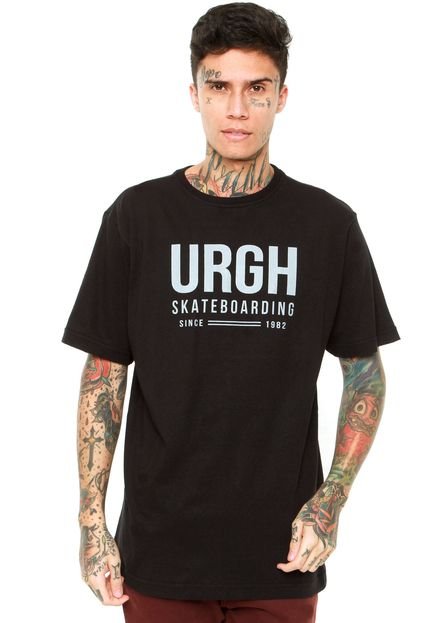 Camiseta Urgh Skateboarding Preta - Marca Urgh