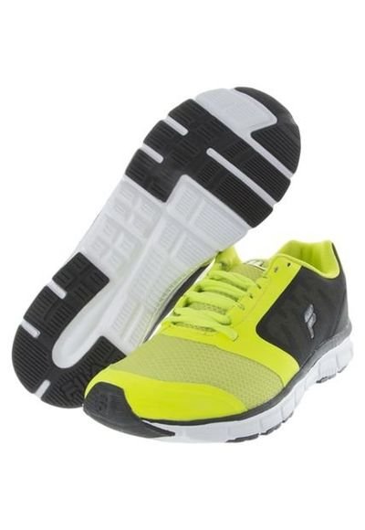 Zapatos fila cheap neon negro
