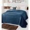 Cobertor Casal Microfibra Jolitex Kyor Plus 1,80x2,20 Azul - Marca Jolitex
