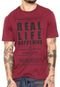 Camiseta Volcom Real Life Vinho - Marca Volcom