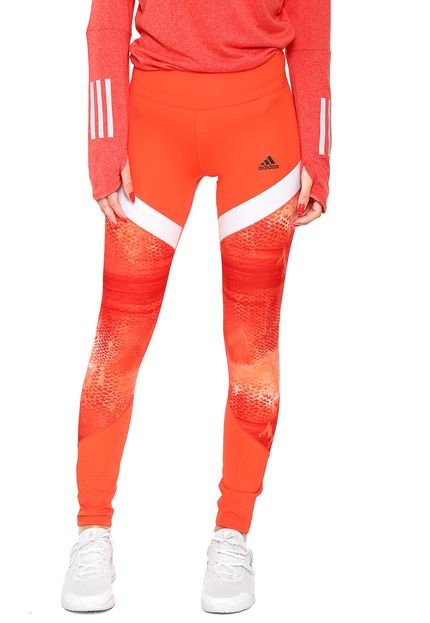 Legging adidas Wow Drop4 Tigh Laranja - Marca adidas Performance