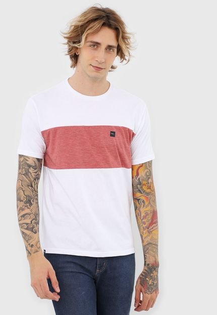 Camiseta O'Neill Listrada Branca - Compre Agora - Kanui Brasil