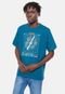 Camiseta Fatal Masculina Estampada Soda Azul Tempestade - Marca Fatal