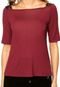 Blusa Forum Renda Vinho - Marca Forum