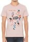 Camiseta Colcci Estampada Rosa - Marca Colcci